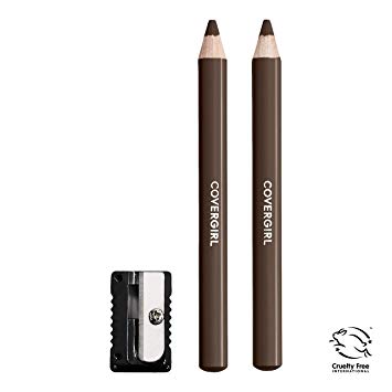 CoverGirl Brow & Eye Makers Brow Shaper & Eyeliner, 505 Rich Brown - ADDROS.COM